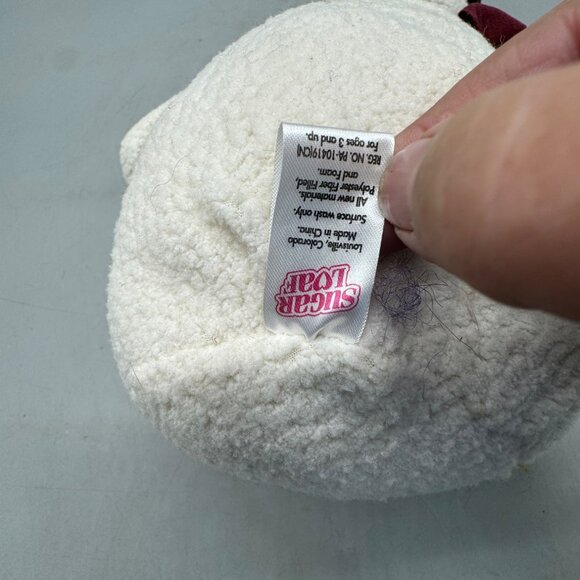 Sugarloaf Creations Plush Snowman With Green Hat & Hearts Accent 13" Tall READ - Picture 7 of 7